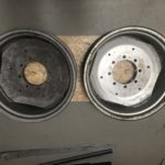Metallteile sandstrahlen